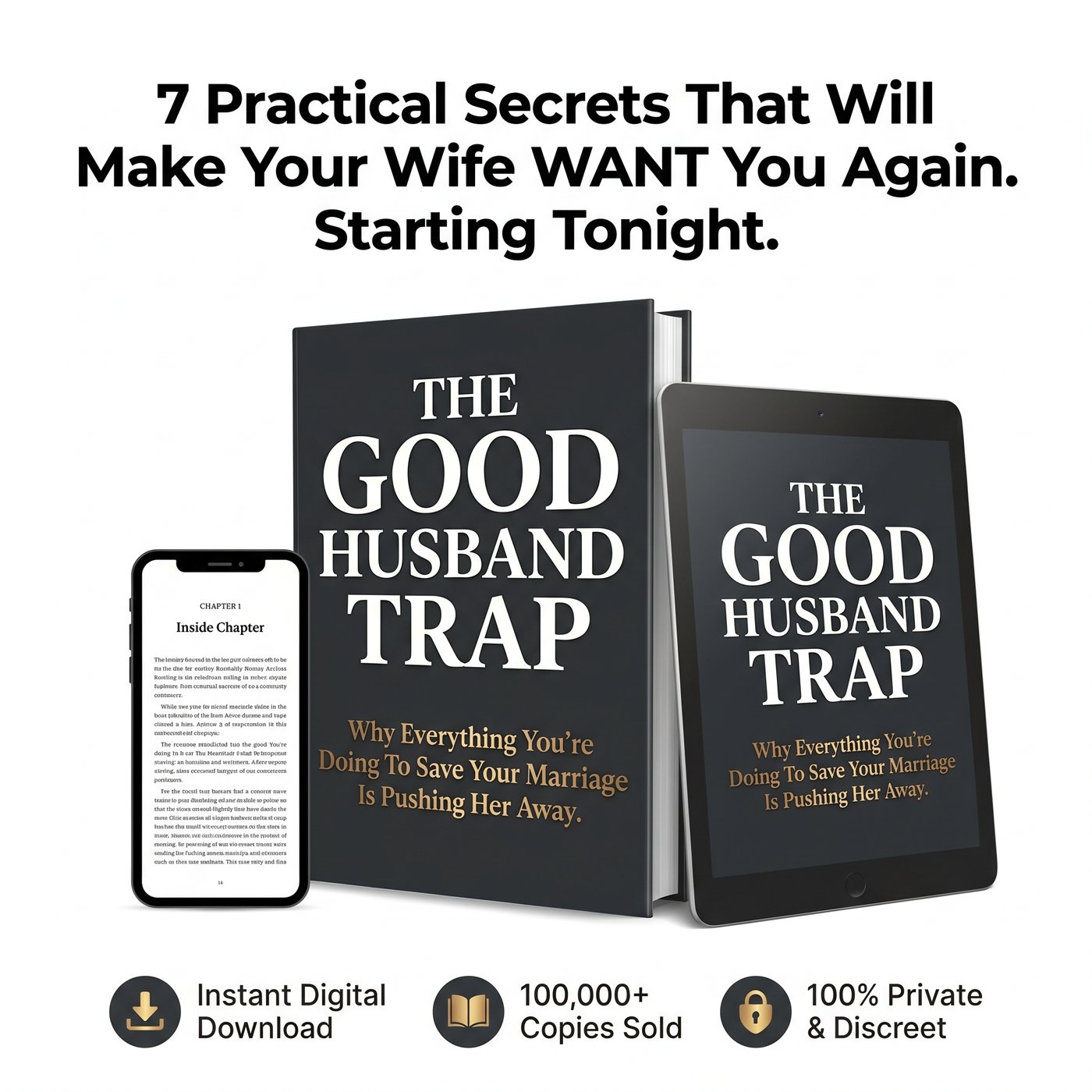 The Good Husband Trap — ebook mockup