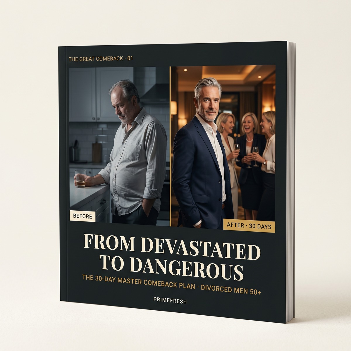 From Devastated To Dangerous — book cover