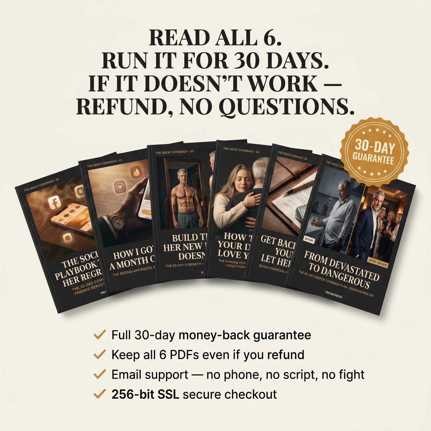 30-day money back guarantee